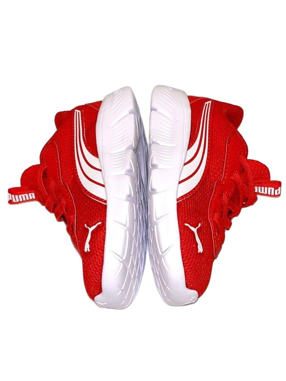 Puma Kruz Easy-On Toddler Sneakers "Red / White" - Size 7C | NEW